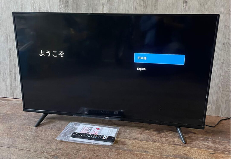 液晶テレビ TCL 50V型4K対応 50P615